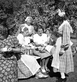 Husmodersträff i Skutskär. 15 augusti 1950.



