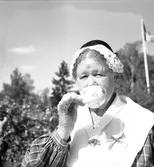 Husmodersträff i Skutskär. 15 augusti 1950.



