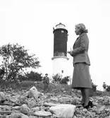 Skolresa, utflykt till Eggegrund med M/S Britt. 29 augusti 1950.



