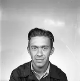 Edmund Pettersson Rederi AB. Legitimationsfotografi. Augusti 1950.

