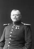 Gustaf Stillmark. Född 1851. Förrådsförvaltare vid Hälsinge regemente. Kungsbäck, Gävle
