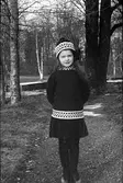 Kathi Åkerlund. Stadsträdgården med Gavleån, Gävle. Utflyttad till Stockholm 1916. Ej ateljébild