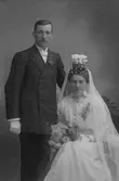 Brudparet Forslöf, Västbyggeby, Hedesunda
