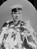 Nils Robert Wahlman - Bjuke, född 1889-1973. Kopia. Studentexamen vid Högre Allmänna läroverket 1909. (Vasaskolan).