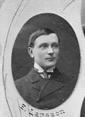 Erik Larsson. Festplatsen Hagen Lyckan. Låg vid södra kolonin vid hörnet av nuvarande Mäster Olofsgatan och Muréngatan vid 1900-talets början. Kopia