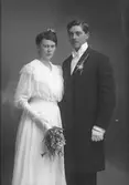 Brudparet Johnsson / Johansson, Nedre Bergsgatan 28, Gävle
