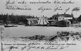 Hamnen vid Gåsholma. 
