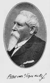 Född: 1820 i Hemse socken på Gotland död 1903 i Stockholm. Friherre, arméofficer, samt politiker. Från Gotland kom V som underlöjtnant till Falun 1842 där han året därpå blev löjtnant. 1852-57 tjänstgjorde han som batteriofficer på St. Barthelemy. Återvände sedan till Falun som kapten och kompanichef och stannade fram till 1861. V. var samtidigt trafikchef för Gävle-Dala järnväg 1858-61. 1861-63 deltog han som frivillig i det amerikanska inbördeskriget på nordstatarnas sida. V kom att utmärka sig i ett flertal slag och tilldelades 