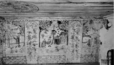 Hedesunda.
Bälgsnäs.Erik-Olsgården,
Målning av Hans Wikström, 1782.
Allmogemåleri.

