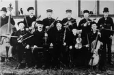 Hedesunda,
Blåbandsföreningens orkester,
Årtalet okänt.
