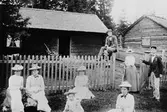 Jönspers fäbodvall omkring 1900, Brännfallet.