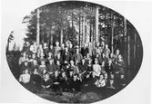 Söndagsskolan i Vinnersjö omkring 1925.