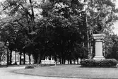Gävle stad – Väster. Gustaf Wasa-statyn i Kvarnparken.
