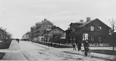 Kvarteret Torpet.
Brynäsgatan - fjärde tvärgatan. 1900-talets början.