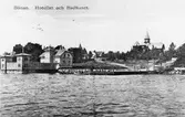 Bönan. Badhuset och Hotellet.
