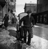 Springschas på Bokhållaregatan.