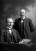 Från vänster Magnus Johansson och H. O. Östlund. Båda Hemlingby