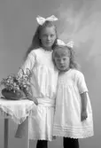 Birgit och Gunhild Lindholm. Vattenverket Helsan, Gävle
