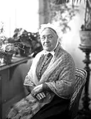 Fru Annika Gerswold på sin 75-årsdag. Den 23 december 1919
