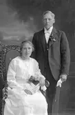Brudparet Andersson, Grååsen, Valbo