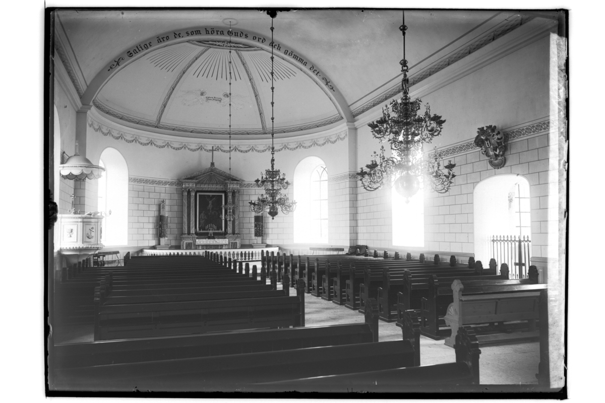 Samuel Lindskog, Stora Mellösa kyrka, interiör. Beställningsnr. SM-204