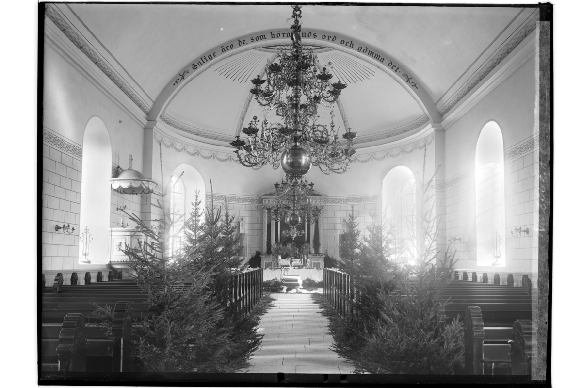 Samuel Lindskog, Stora Mellösa kyrka, interiör.