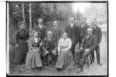 Familjegrupp 10 personer.Aug. Andersson