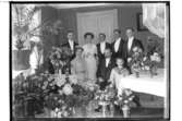 Silverbröllop, 8 personer.
Pastor E.F. Holmstrand