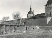 Kalmar Slott. Vallgraven 1931-32.
