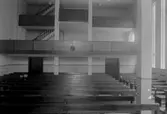 1936. Elimkyrkan, nuvarande (2017) kulturhuset, interiör.