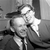 Ungt par till Amerika.
Januari 1956.