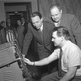 Radioprogram från Örebro. 
Januari 1956.