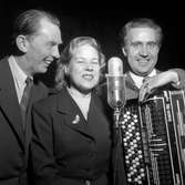 Radioprogram från Örebro. 
Januari 1956.