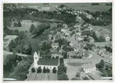 Flygfoto över Högsby.