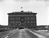 Militärskolan (nu Borgarskolan) vid 1901 års utställning.