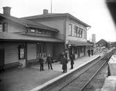 Korsnäs station (troligen Dalarna).