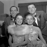 Idrottshuset, Stig Järrel & Co.
26 januari 1956.