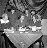 Kvinnoklubbens årsmöte.
26 januari 1956.
