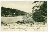 Trollhättan, Jernbron öfver Stampeströmsfallet.