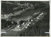 Flygfoto över Verkebäck.