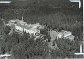 Flygfoto över sanatoriet i Målilla.
