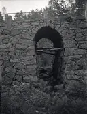 En stenvalvsbro vid Simsliden.