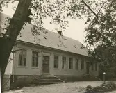 Holgerssonska gården som revs på 1970-talet. Här ligger numera Netto