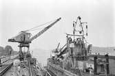 Ekensbergs varv 1970; fartyg från Skånska Cementgjuteriet i flytdockan