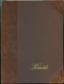 Pärm till modeskisser. Kirudds konfektionsindustri, Vänersborg.