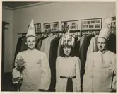 Luciafirande. Kirudds konfektionsindustri, Vänersborg.