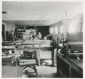 Skärsalen. Kirudds konfektionsindustri, Vänersborg.