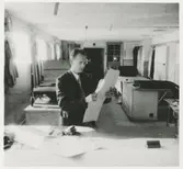 Skärsalen. Kirudds konfektionsindustri, Vänersborg.