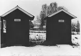 Bäckebro koloniområde. 1976
Toaletter.