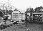 Kolonisten Gert Lundbergs stuga.
Bäckebro koloniområde 1976